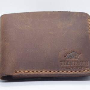 Leather Wallet Timber Fold